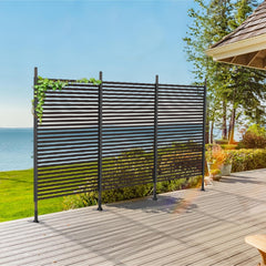 FOLLOOK side profile highlighting horizontal slats that allow airflow and reduce wind load