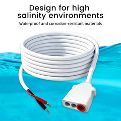 FONGLP salt cell cord close-up connector displays durable contact benefit