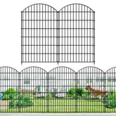 FOREHOGAR front view of five-panel fence showing full 48-inch height for security