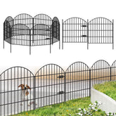 FOREHOGAR front gate panel shown installed for convenient yard access and security