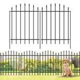 FOREHOGAR front view of six-panel fence bundle showing neat decorative finish and ease of setup