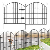 FOREHOGAR front view of gate and four panels showing assembled kit benefit