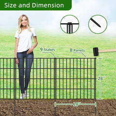 FOREHOGAR panel side loops connection detail demonstrating easy no-dig assembly