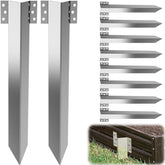 ForoGore front view of 10 pack stakes showing packaging and count benefit