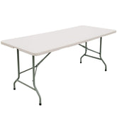 FORUP front view showing full 6ft table for large gatherings