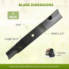 Fourtry blade installed on a zero-turn mower improving clipping lift and bagging