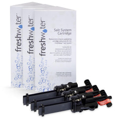 FreshWater front view cartridge showing compact design and easy replacement benefit