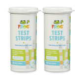 FROG front packaging 2-pack showing bottle labels and count for accurate testing
