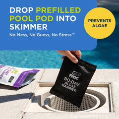 FROG close-up of dry pod texture and casing highlighting concentrated formula benefit