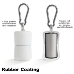 Frunke plastisol coating texture showing corrosion resistance and quiet contact