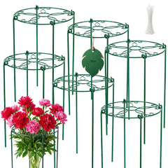FuBegi front view of assembled peony cage showing stable support