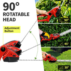 FULLYEA adjustable head set at angle for reaching tight spots