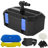 FUMAK front view filter box showing compact design and quick access benefit