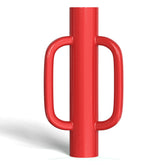 Fumingpal front view of post driver showing sturdy steel barrel and finish benefit