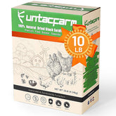 Funtacfarm front packaging showing resealable 10lb bag and benefits