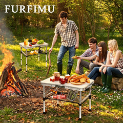 FURFIMU waterproof MDF tabletop highlighting easy-clean surface