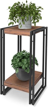 fusehome front view of plant stand showing clean silhouette and strong stability