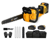 FXAFXA front-angle cordless chainsaw showing design and portability benefits