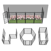 FXW assembled front panel view showing fence and benefit of clear boundary