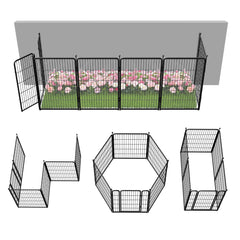 FXW assembled front panel view showing fence and benefit of clear boundary