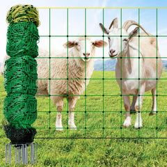 FZIFZI front view of electric netting showing full height and length, reliable containment
