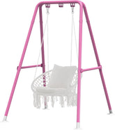 G TALECO GEAR front view of hammock chair stand shows sturdy frame and stability
