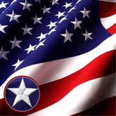 G128 flag front view showing vibrant colors and durable finish