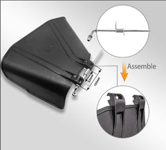 Gabasinover close-up of rod and spring assembly highlighting durable mounting parts