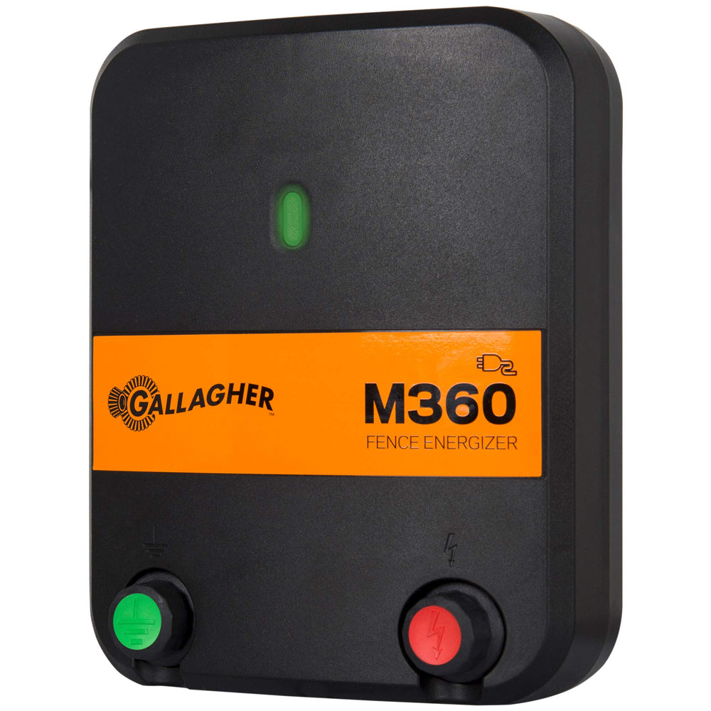 Gallagher M360 front panel showing controls and robust design for reliable performance