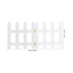 GANAZONO fence assembled around tabletop Christmas tree for tidy protection