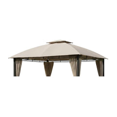 Garden Winds front view canopy top showing full fit and clean lines