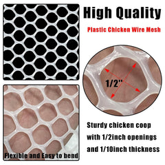 GardenNow mesh installed on T-posts showing secure, sag-free fencing benefit