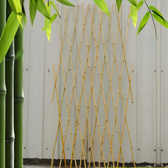 Gardgue compact folded trellis illustrating easy storage and portability