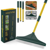 Gardtech rake front view showing full length and ergonomic head benefit