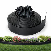 Gardzen front view of edging roll showing compact kit and easy storage benefit
