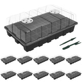 Gardzen front packaging showing full propagator set and components benefit clear organization