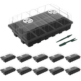 Gardzen front view of five-pack showing organized seed starting benefit