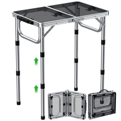 GARLLEN front view showing sturdy aluminum frame and mesh top for stability