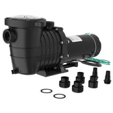 Garvee pump front view showing compact design and performance benefit