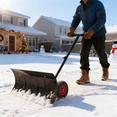 GarveeHome front view 29-inch blade clears wider swath quickly