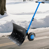GarveeTech front view of wide blade showing large snow capacity and fast clearing