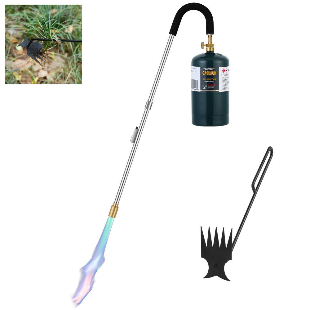 GasBRUH front view showing torch and handle for comfortable grip