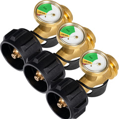 GASPRO front-mounted gauge on tank showing easy-read display and convenience