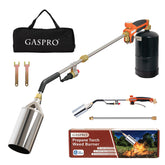 GASPRO front view assembled showing full torch ready to use, improved reach benefit