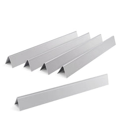 GasSaf front view of five 22.5-inch flavorizer bars showing fit and finish for easy replacement