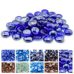 GasSaf cobalt blue beads front packaging showing 10 lb bag and product benefit