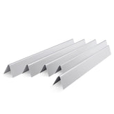 GasSaf front view of five stainless steel flavorizer bars showing fit benefit