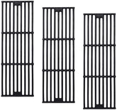 GasSaf front view of three cast iron grates showing coverage and fit benefits