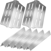 GasSaf front view of flavorizer bars showing even coverage and durable protection