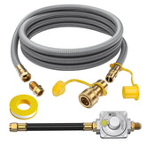 GasXpert front view of conversion kit showing components for easy identification and installation